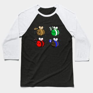 Full Set of Winter Treats Bees Baseball T-Shirt